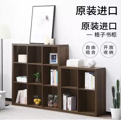 Combination cabinet multi-function household living room storage overall custom bookcase kitchen integrated wall New Chinese light luxury floor