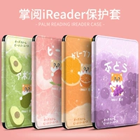 Cartoon Little Fresh Corgi Dog Fruit Palm A6 Защитная обложка Ireader Youth E -книга Light Light наслаждается электрической бумажной книжкой.