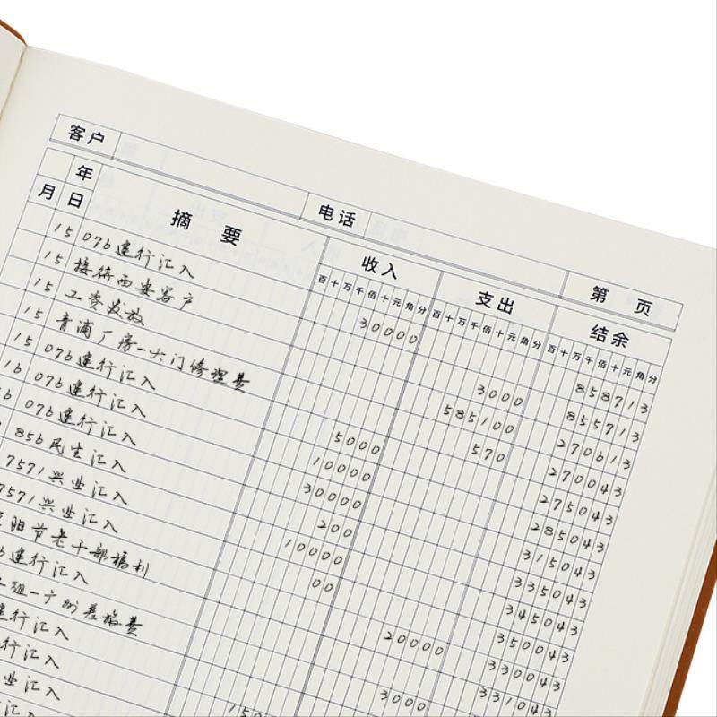 Multi-function engineering bookkeeping book special car repair turnover creative factory store consumer notebook