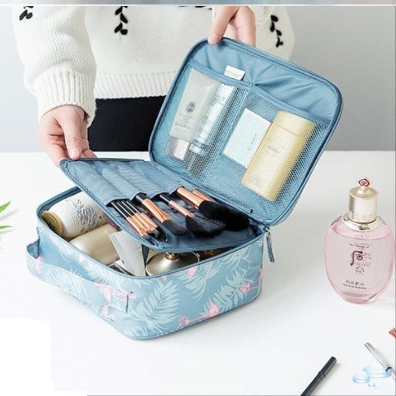 Cosmetic Storage Box Cosmetic Bag Men's Small Fragrance Outing Washing Bag Storage Bag Cute Girl New Print