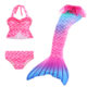 mermaid costume mermaid tail swimsuit ເດັກຍິງ princess skirt swimsuit pants set ຊຸດ swimsuit ພາກຮຽນ spring ຮ້ອນຂອງເດັກນ້ອຍ