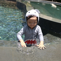 Childrens Clothing New Cartoon Children Swimsuit Boy Cute Korean Version Conjoined Swimsuit Baby Styling Swimsuit