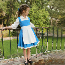 Girls new ins and European wind Cinderella girls dress girl school girls maid to play skirt foreign trade princess dress