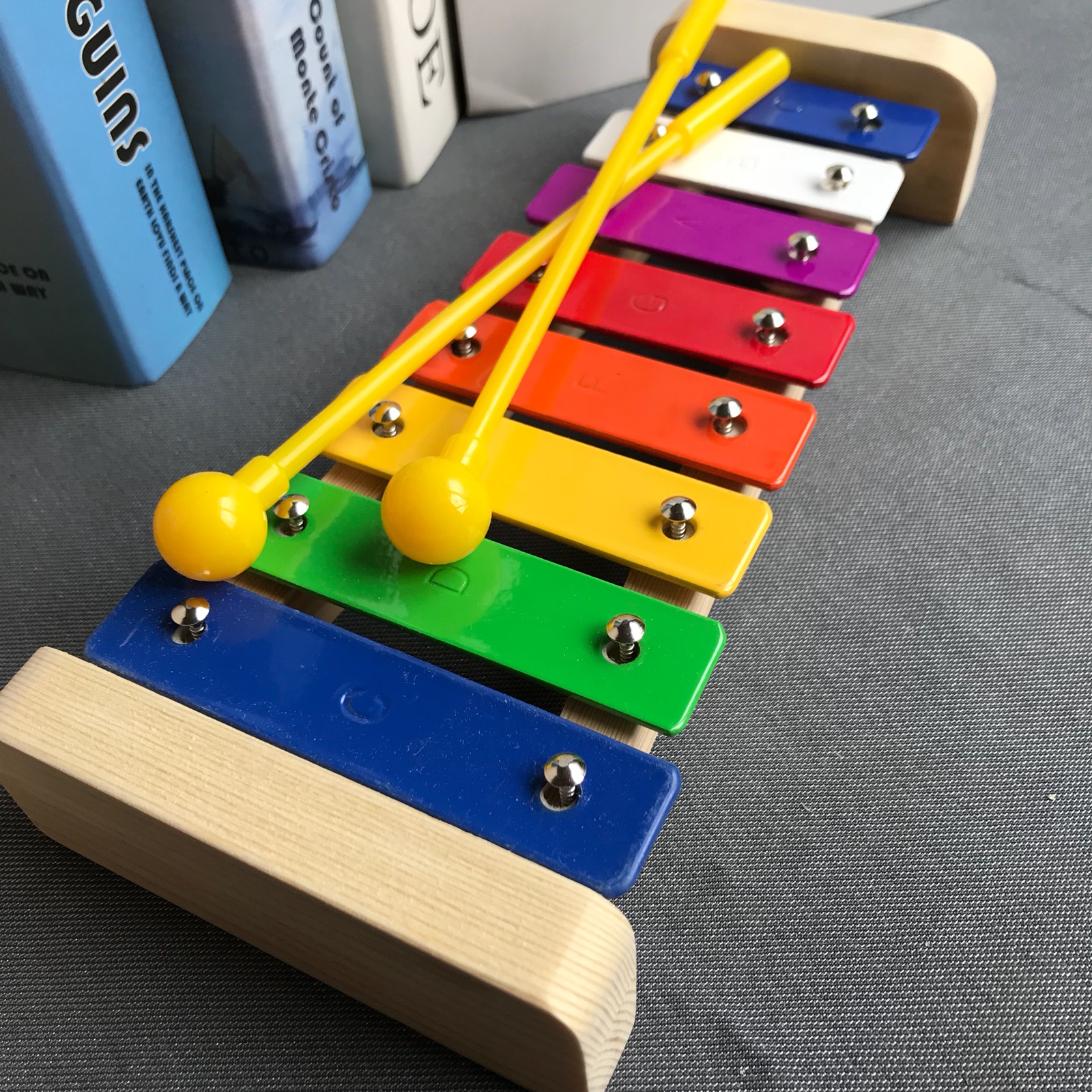 Baby early teaching intelligent music toy eight music toy baby early teacher knocking 8 music orders wooden 123