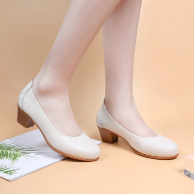 taobao agent Work beige comfortable non-slip footwear, soft sole