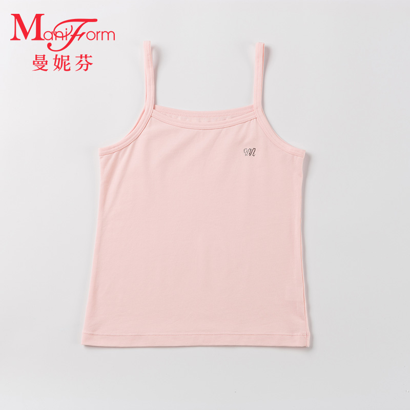 Manifan girls cotton camisole children's homewear tops women's pajamas 20400197