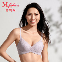 Maniform ສະດວກສະບາຍ push-up bra sexy lace underwear ສະຫນັບສະຫນູນອ່ອນຂອງແມ່ຍິງ bra-m