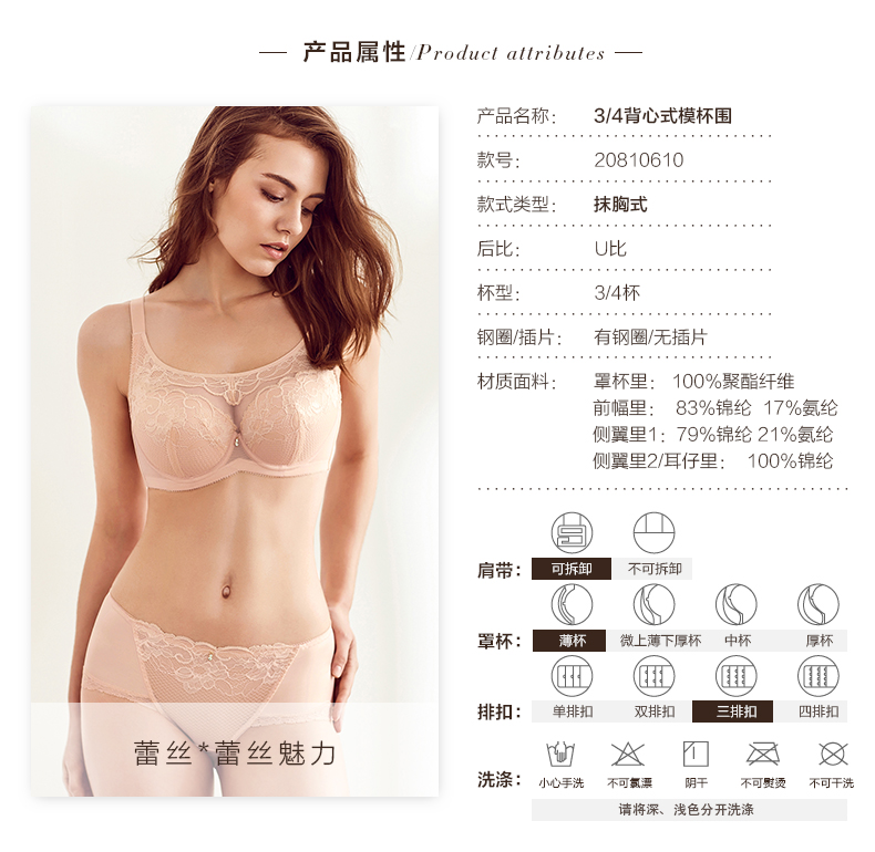 Mani Fen sexy ren ống top thoải mái bao gồm áo ngực thân thiện với da breathable điều chỉnh ladies áo ngực đồ lót