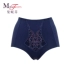 Mani Fen thanh lịch ren cotton thoáng khí eo cao tóm tắt quần hông bụng phụ nữ kích thước lớn bộ đồ lót nữ de thương Eo cao