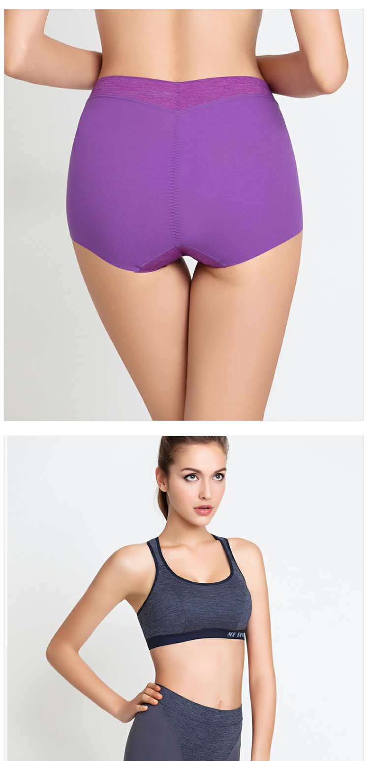 Mani Fen Shu Shu Thể thao Eo cao Tummy Hip Tóm tắt Thể thao Quần áo thoáng khí Quần đùi thấp Quần nữ quần lót nâng mông