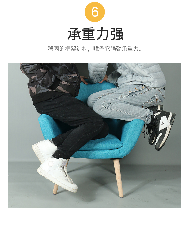 Nordic ghế beanbag đơn tatami phòng ngủ đơn giản sofa nhỏ nhỏ sofa căn hộ ban công sáng tạo giải trí - Ghế sô pha sofa giường giá rẻ
