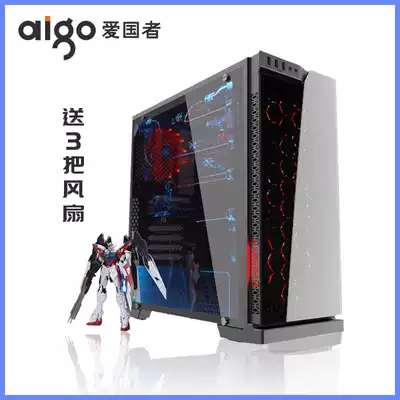Patriot dazzling assembly desktop computer Computer full side transparent large main case acrylic ATX water-cooled diy shell