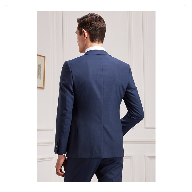 Chúc mừng Bird Business Men chính thức của Wool Suit Suit Hàn Quốc phiên bản của Slim Gentleman Professional Casual Suit Lên trên F