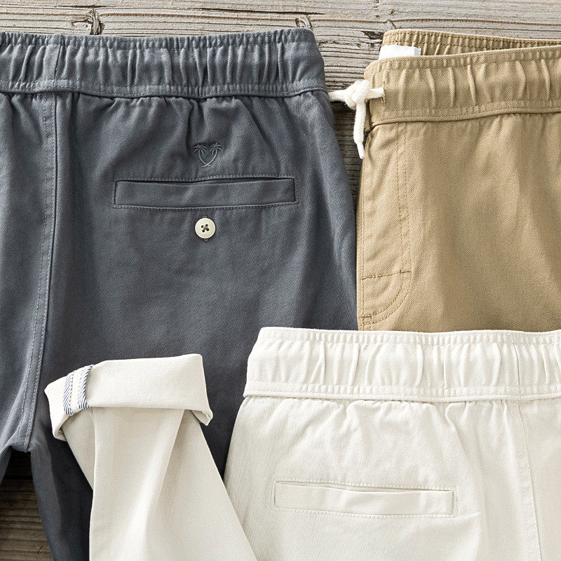 Australian small crowd Stretch ponto Pant quality fried chicken good men's spring summer casual pants wave T5665