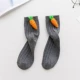 Phim hoạt hình sock nữ dễ thương Hàn Quốc ba chiều ống động vật vớ mùa xuân và mùa hè bông phiên bản Hàn Quốc của đại học vớ gió - Vớ hàng tuần tất đùi cá tính