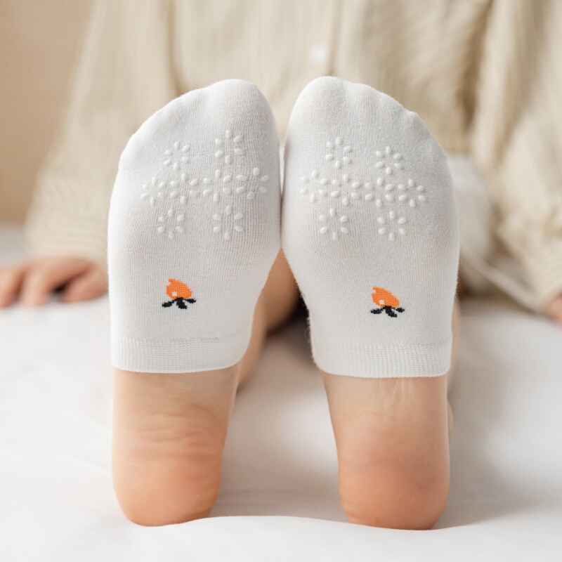 Half-Toe Socks, Summer Thin Cotton Socks, Seamless, Sweat-Absorbent, Breathable, Non-Slip, Unisex, Half-Cup Invisible Forefoot Socks