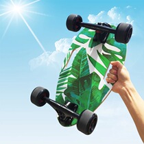 Mini 4-wheeled skateboard to work on behalf of melon seeds small skateboard portable four-wheeled small fish board childrens beginner scooter