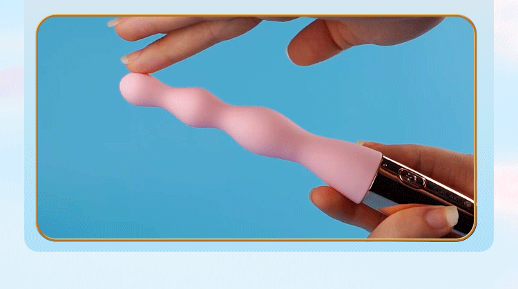 【中国直邮】 加乐谷 肛塞后庭拉珠情趣女用品性肛门自慰器女性开肛玩具神器交肛震动棒 1个