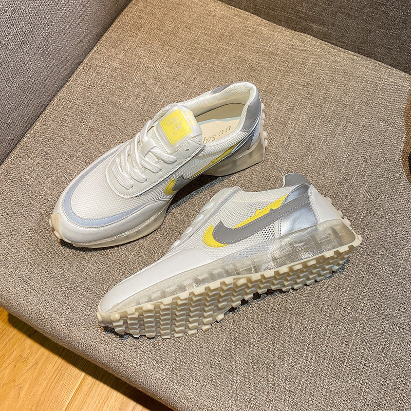 Little ckerwin Huafagan shoes women's spring autumn new damping light small brute waist casual sports running shoes