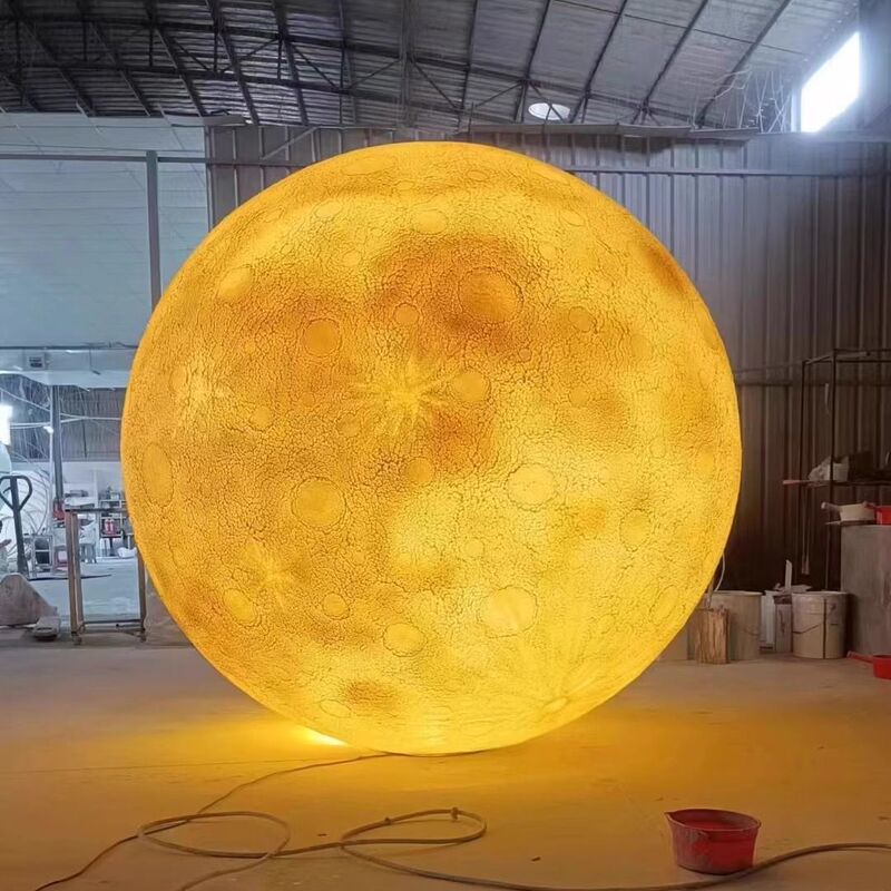 3D Stereo Internet-Famous Moon Lamp, Moon Light, Bar Glowing Decoration, Large Outdoor Waterproof Landscape Floor Lamp for Scenic Spots 3D Stereo Internet-Famous Moon Lamp, Moon Light, Bar Glowing Decoration, Large Outdoor Waterproof Landscape Floor Lamp for Scenic Spots