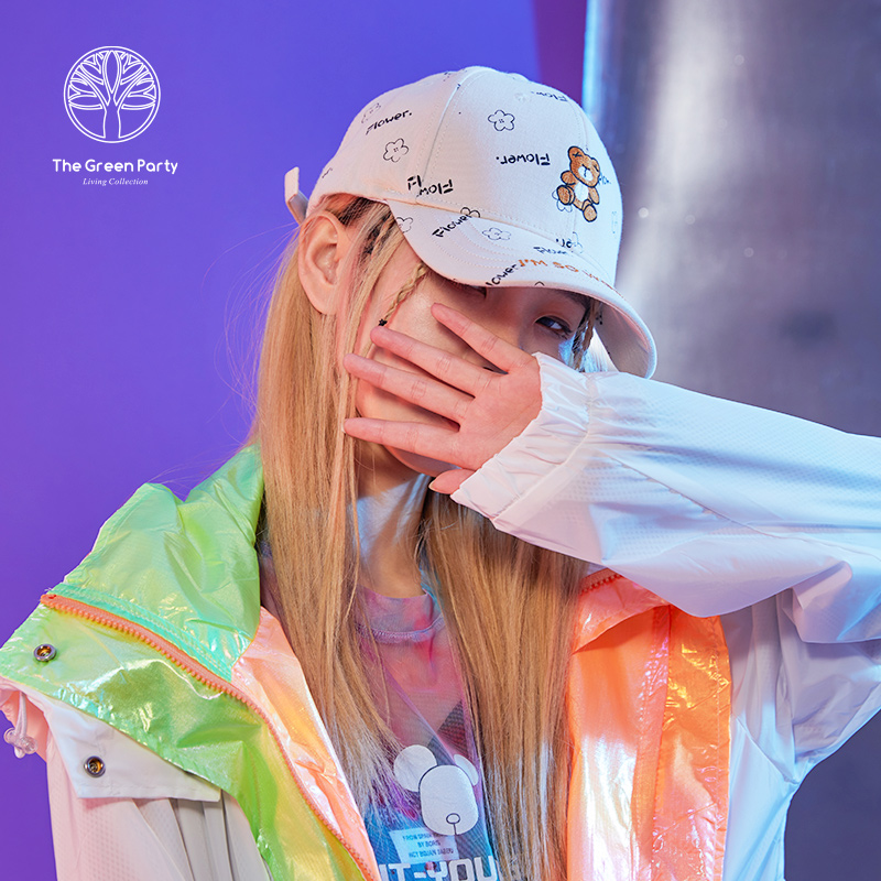 TheGreenParty Lady Autumn Baseball Cap Cute Fun Hat Outdoor 100 Lapped Personality Shading Sunscreen Hat