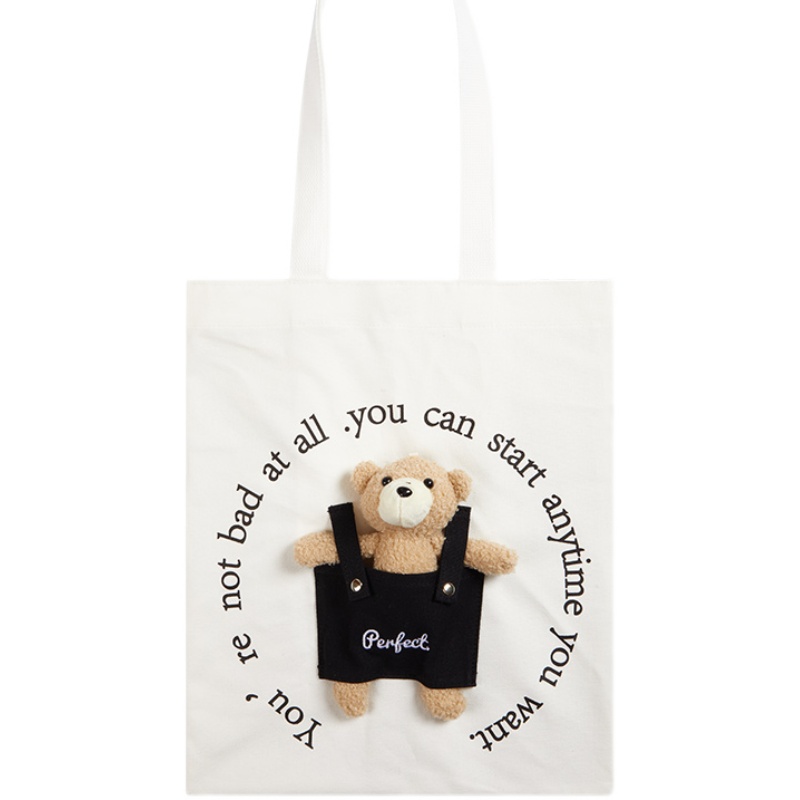 TheGreenParty Sail Bag Sloped Lady Cute Baby Bag White Purple Out Travel Casual Bag