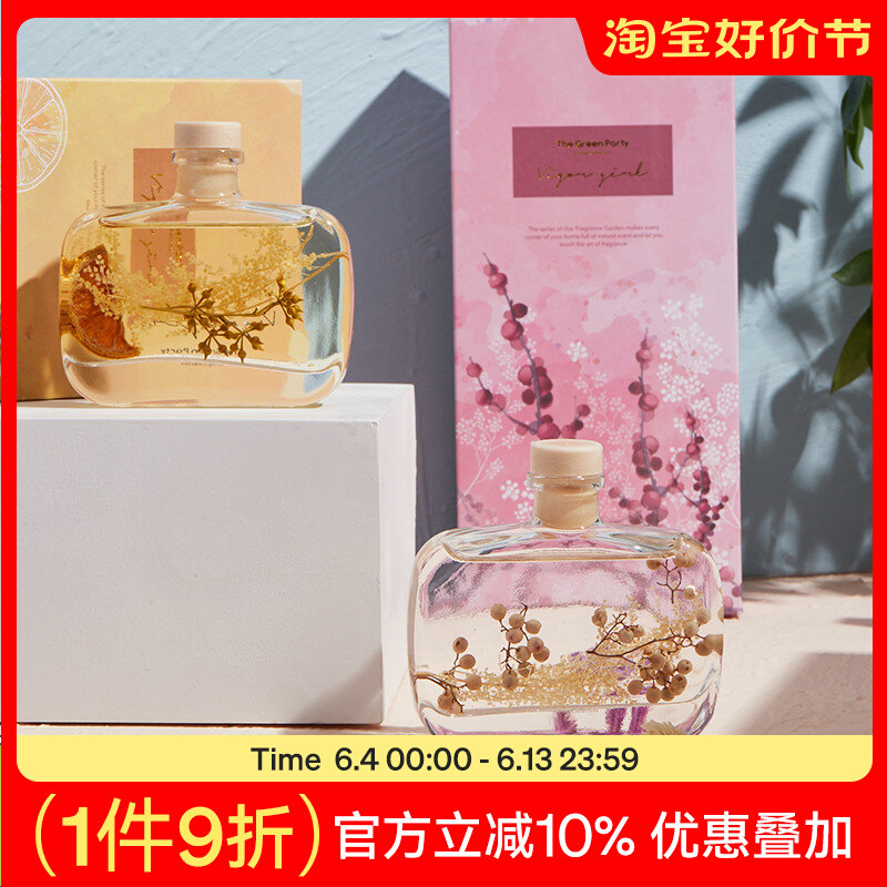 TheGreenParty Summer Garden Without Fire Viney Aromatic Bedroom Incensed Household Clean Air