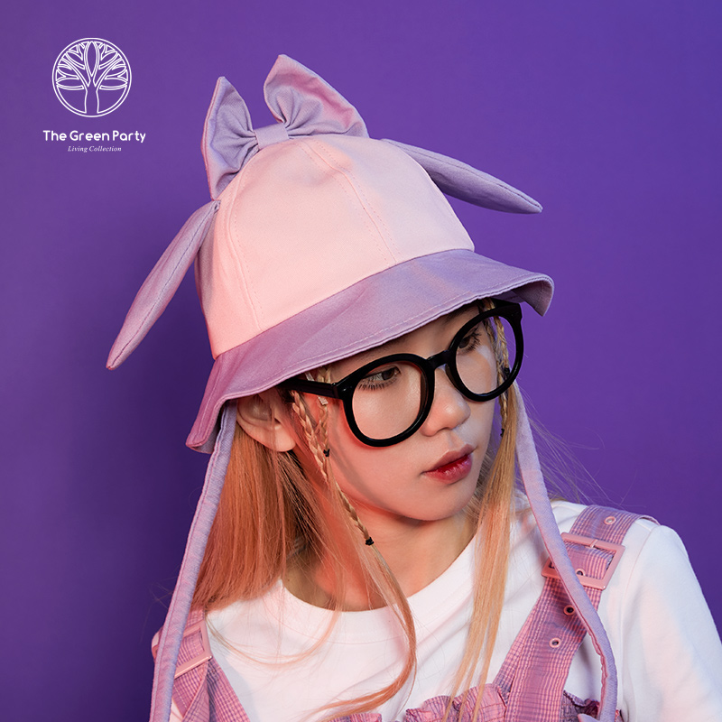 TheGreenParty's new cute humbling children along the cap Fashion Chauter Cute Fall Personality Sunhat