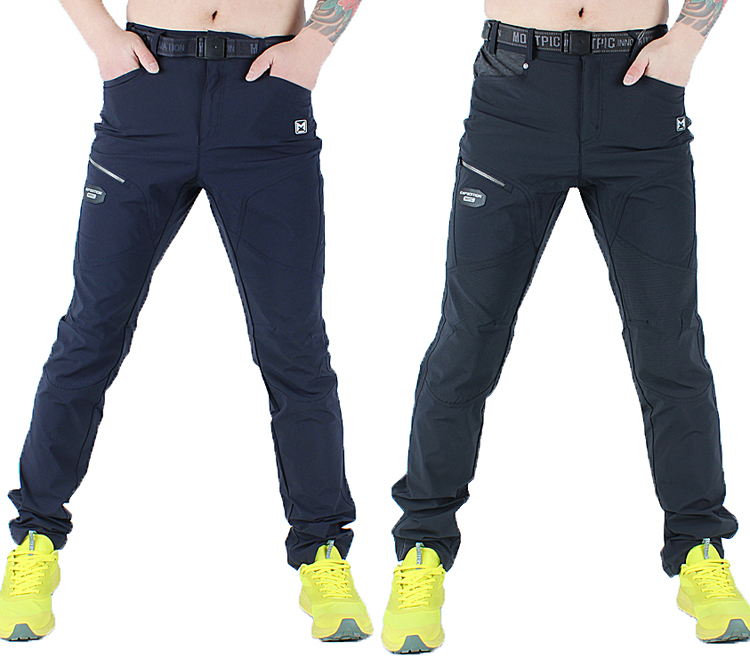 Spring Summer hiking Hiking Pants Men waterproof and Breathable Elastic Outdoor Quick Dry Pants Thin quick dry casual long pants