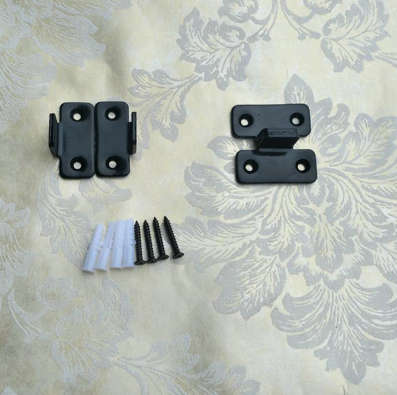 Barn door Kitchen Toilet moving door Sliding Door metal stoppers Guide Locator Fixer-Taobao