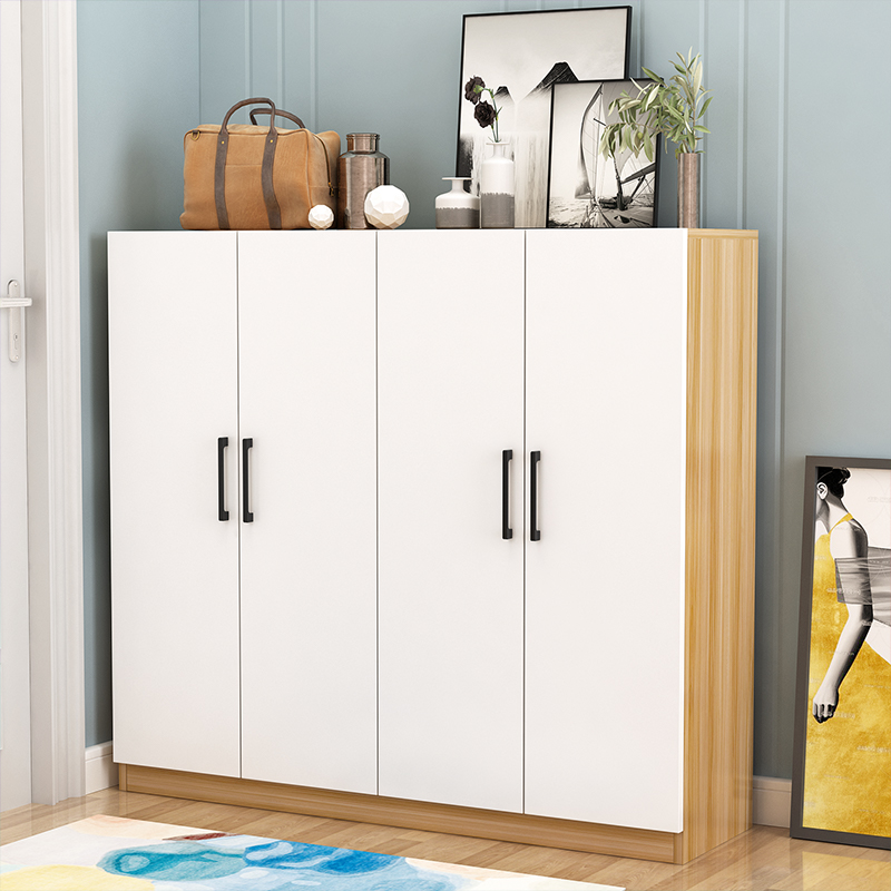 Shoes cabinet household doorway large capacity locker Northern Europe light luxury entry to the seat cabinet economy living room rack