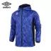 UMBRO yinbao 2019 mùa xuân nam mới đội mũ trùm đầu giản dị áo gió nam áo khoác cardigan thể thao - Áo gió thể thao áo khoác uniqlo nữ vải dù Áo gió thể thao