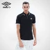 Umbro UMBRO quần áo nam đích thực 2018 mới thể thao giản dị áo polo ngắn tay thoáng khí - Áo polo thể thao Áo polo thể thao