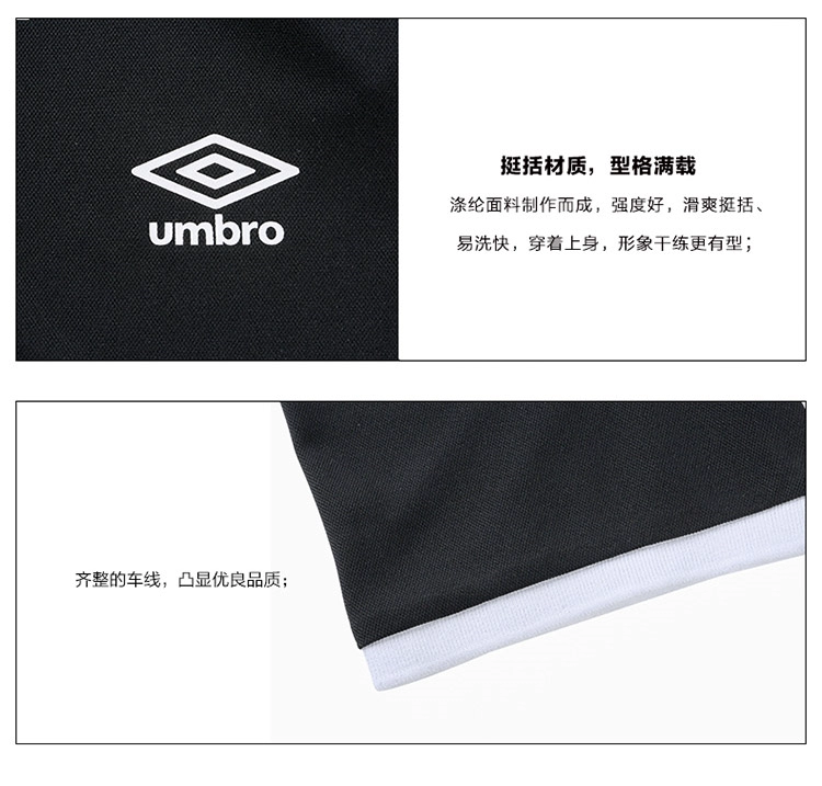 Umbro UMBRO quần áo nam đích thực 2018 mới thể thao giản dị áo polo ngắn tay thoáng khí - Áo polo thể thao áo polo bé trai