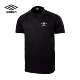 Nhanh tay làm khô quần áo Umbro đích thực quần áo nam thấm mồ hôi thể thao và giải trí thể thao rắn màu áo polo ngắn tay - Áo polo thể thao