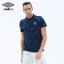 Umbro Umbro áo sơ mi nam tay ngắn đích thực của Umbro 2018 hè mới kinh doanh bình thường nam UCC63101 - Áo polo thể thao Áo polo thể thao