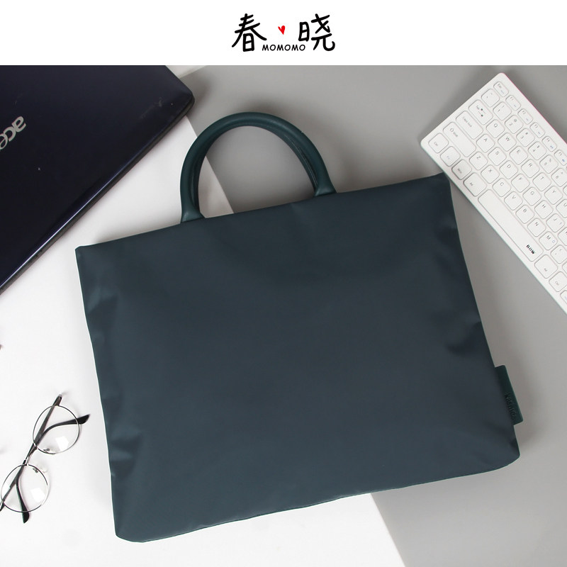 Japanese single ~ high-quality business briefcase pen electric bag 14 inch 15 inch computer IPAD bag men and women universal