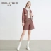 Yinger Psalm Winter Womens 2019 Thời trang mới Ít hương thơm Gió đính cườm Hoa sợi ngắn Áo khoác ngắn - Áo khoác ngắn