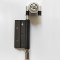 Folding door track hanging wheel pulley old glass door kitchen small folding door hanging wheel push-pull bathroom pulley