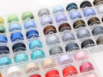 Flower Jian Workshop Japan angelking Flash Light Metal Wire French Embroidery European Embroidery 125 Color Full Set