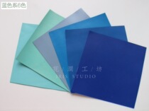 Flower Jian workshop brooch accessories leather back ornaments brooch back multi-color optional high quality leather