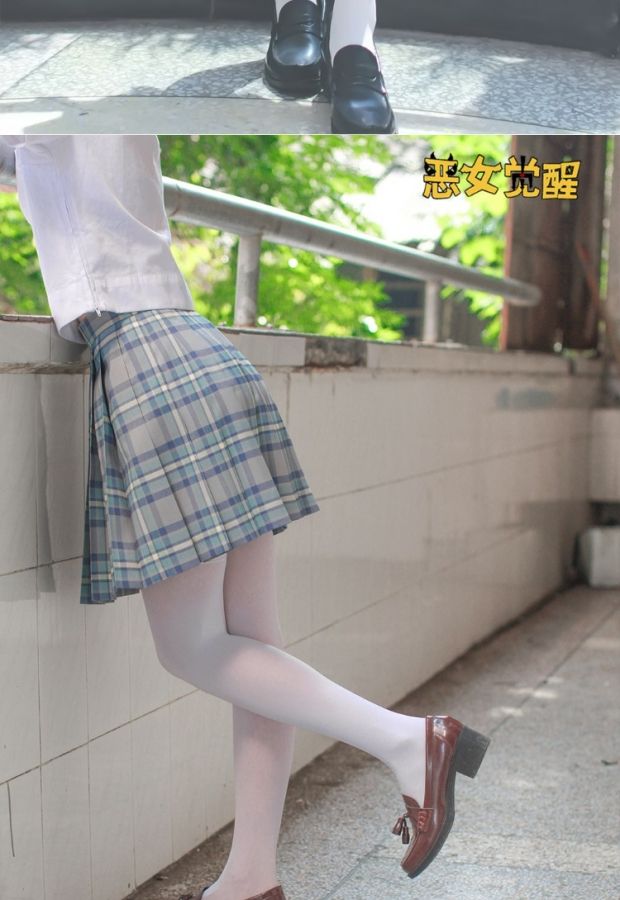 Đánh thức cô gái độc ác Mùa xuân và mùa thu của Học viện JK Gió trường 120D nhung đen dài đến đầu gối vớ cao đến đầu gối - Vớ vớ nike
