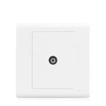 Zhengtai 86 Type Wall Switch Socket panel NEW7-D20100A Cable TV Terminal socket CHNT