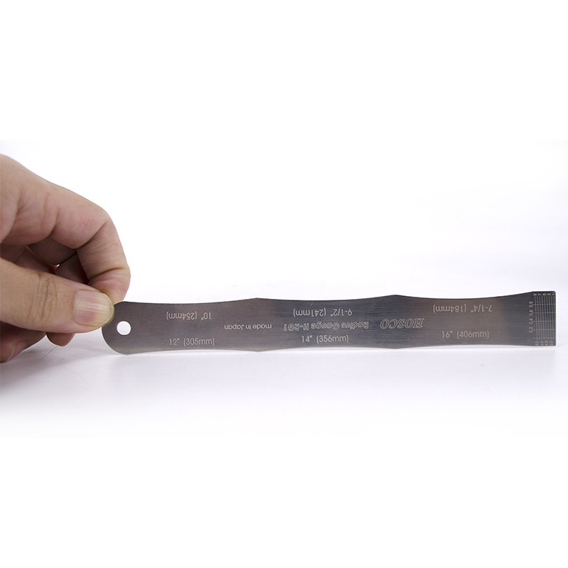 Guitar Bass Finger Plate Radiometric Measuring Ruler stainless steel instrument Tools Guitar Repair Qin String Measurements