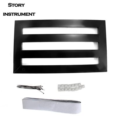 Гитара, трубка на липучке, музыкальные инструменты с аксессуарами, фиксаторы в комплекте