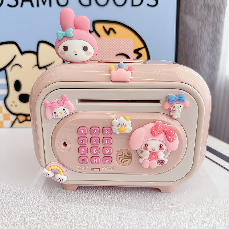 Password Lock Piggy Bank for Girls, Can Deposit and Withdraw, 2026 New Model Savings Bank for Boys, Elementary School Students, Children's Birthday Gift