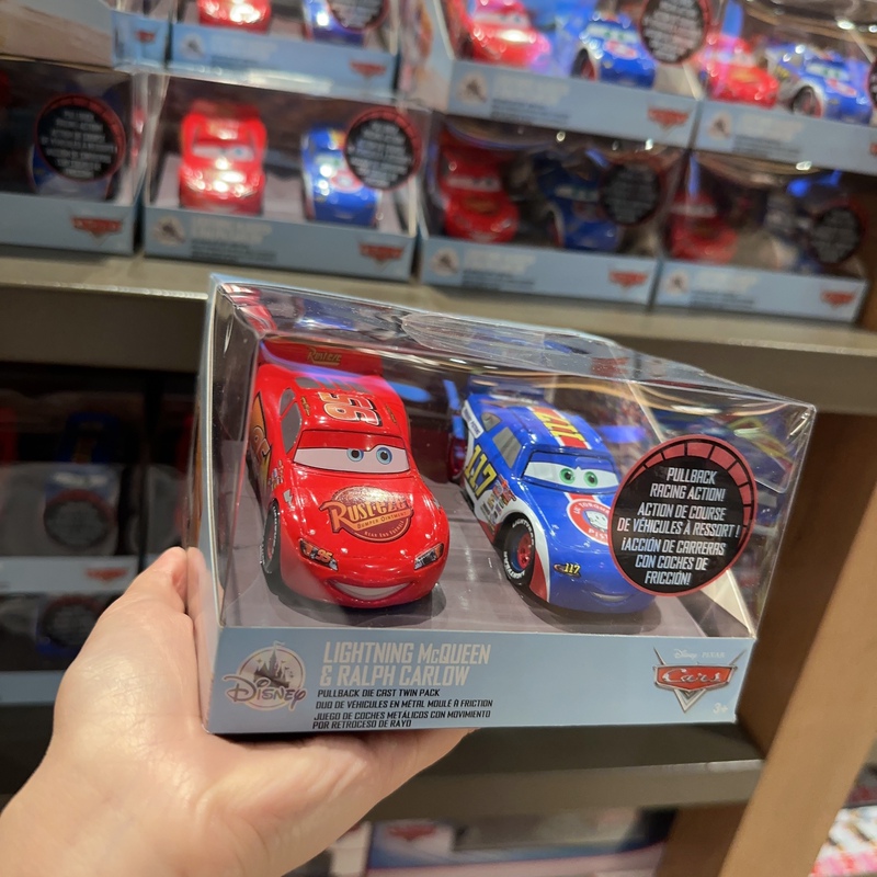Shanghai Disneyland Cars Mcqueen Toy Car Children's Toy Car Pull-Back Car Toy Gift
