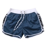 Спортивные быстросохнущие легкие и тонкие шорты, модные динамичные пляжные штаны для спортзала для плавания, свободный крой, для бега