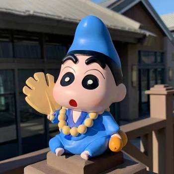 Jigong crayon shin-chan cos series cute girls office desktop car chassis ornaments dolls hand-made gifts