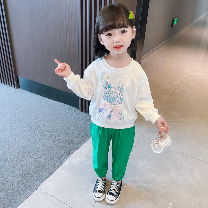 UK next sara girls suit 2022 spring new Yangist children's baby casual chic two sets